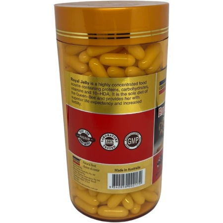 Costar Royal Jelly 1610mg 6% 10-HDA 365 Capsules
