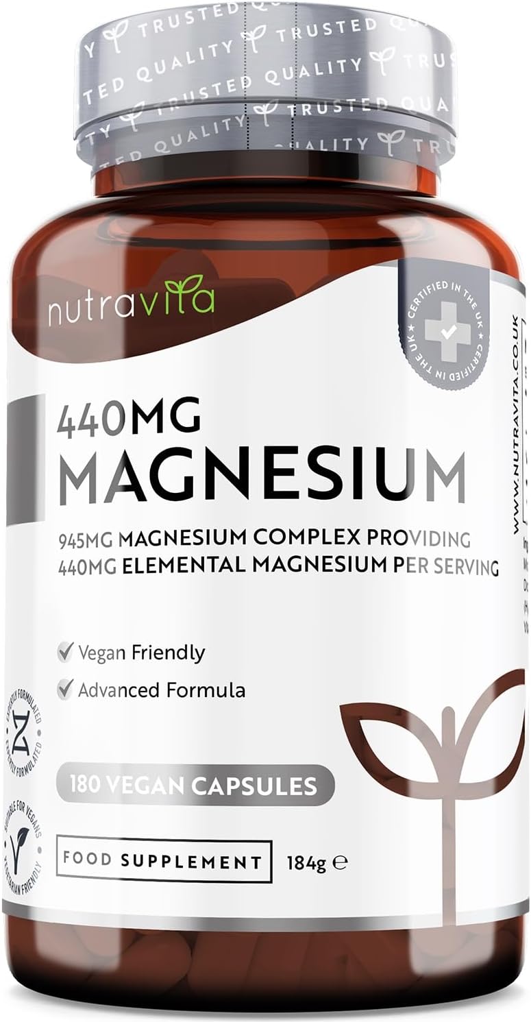 Nutravita, Magnesium Citrate, 180 Capsules