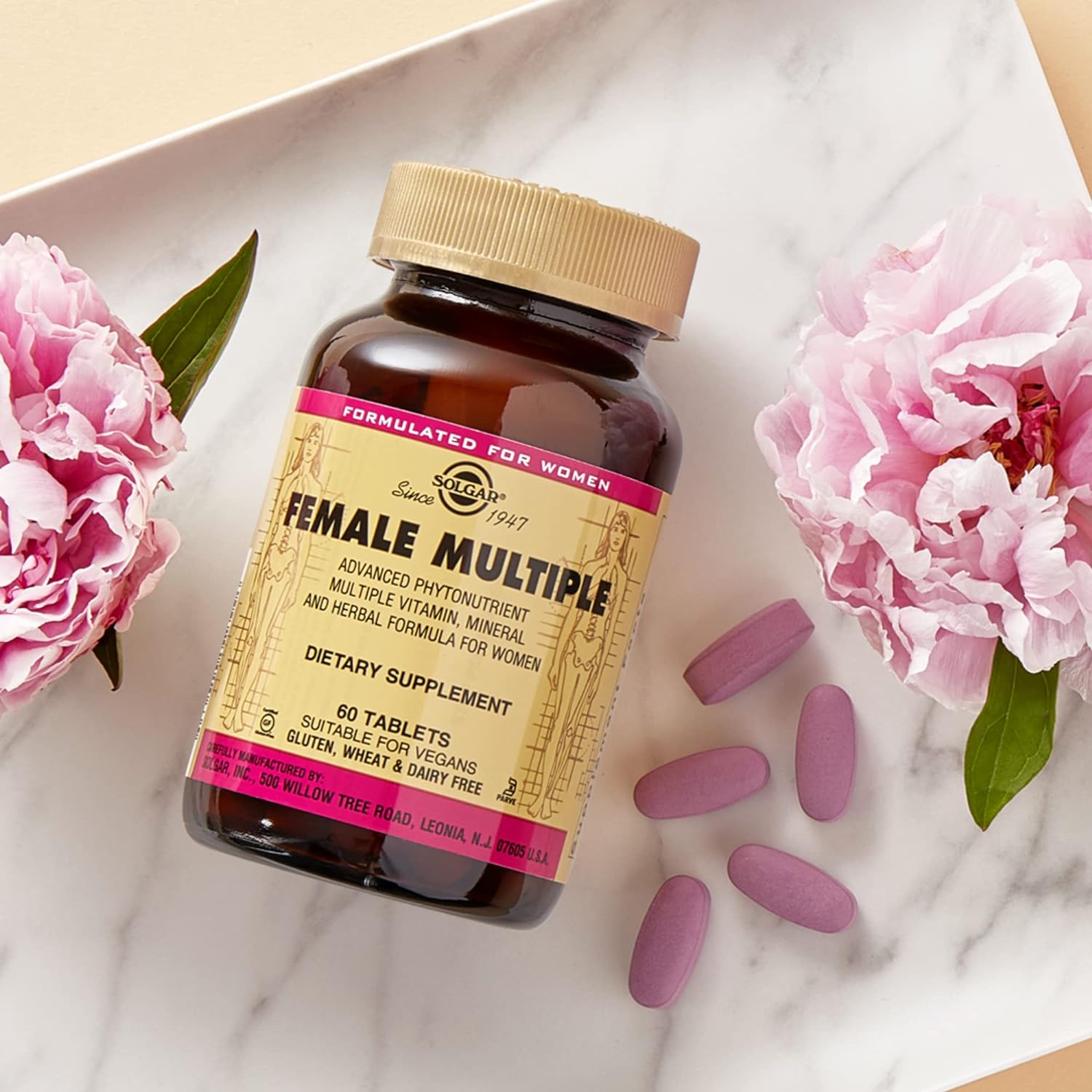 Solgar Female Multiple - Multivitamins and Multiminerals for Women, 120 Tablets - Image 7