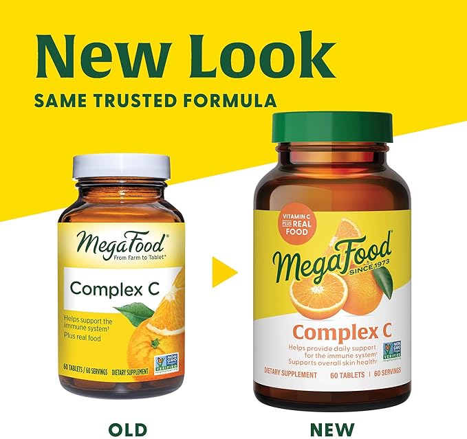 MegaFood Vitamin C Complex |180 Tablets - Image 3