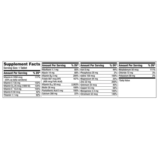Centrum Silver Women 50+ – 275 Tablets - Image 2