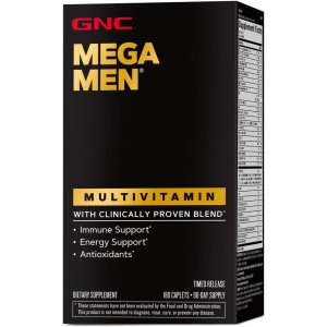 GNC Mega Men Multivitamin for Men - 180 Count