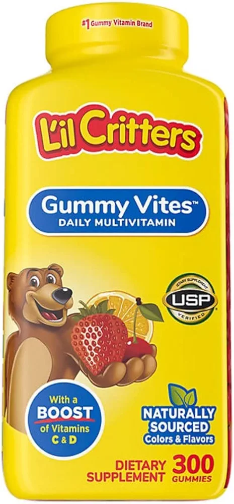 L’il Critters Gummy Vites Children’s Multivitamin – 300 Gummies