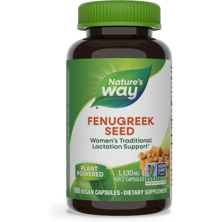Nature's Way Fenugreek Seed, 180 Count