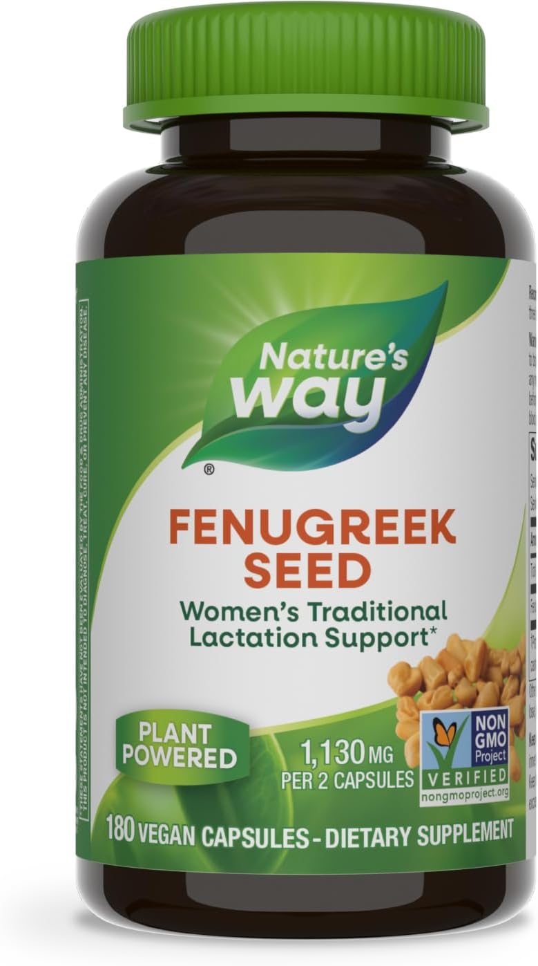 Nature's Way Fenugreek Seed, 180 Count