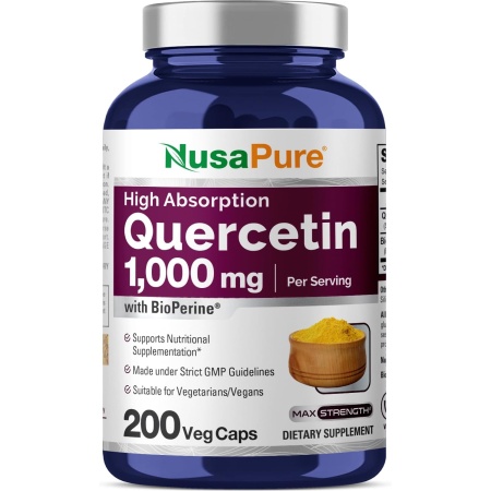 Nusapure Quercetin 1000 mg 200 Capsules