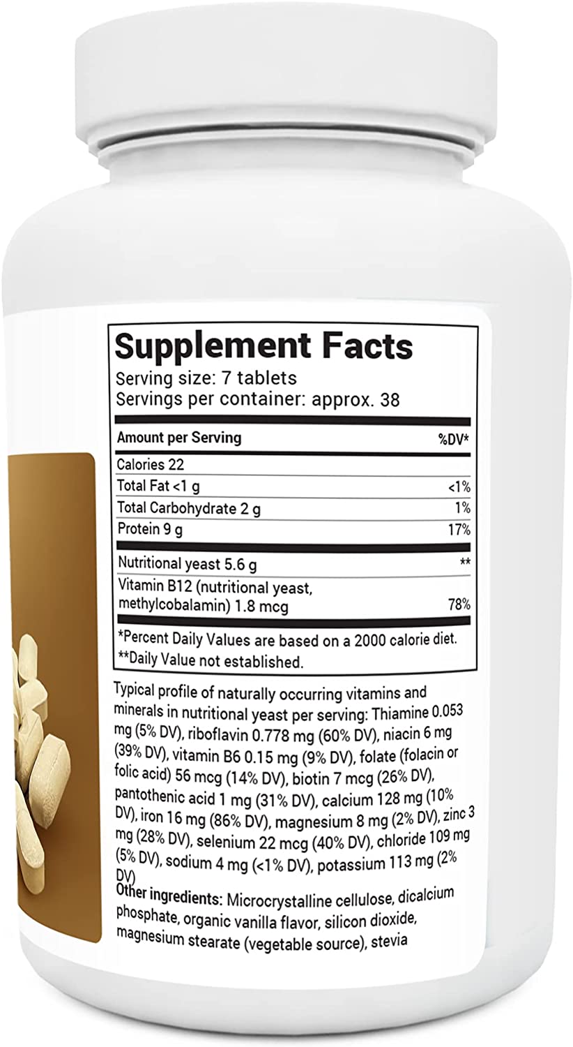 Dr Berg's Nutritional Yeast Tablets – 270 Tablets - Image 3