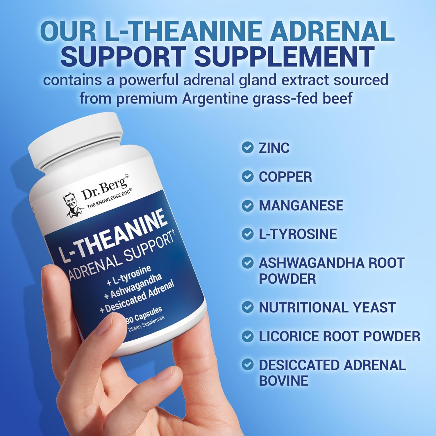Dr. Berg’s L-Theanine 200mg | 90 Capsules - Image 9