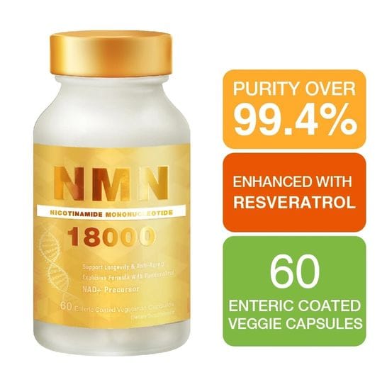 Lovita NMN 18000+ Anti-Aging Supplement with Resveratrol | 60 Capsules - Image 2