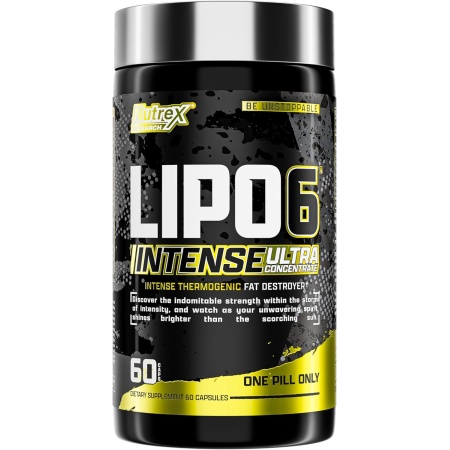 Nutrex Research Lipo-6 Black Intense Ultra Concentrate | Intense Thermogenic Fat Burner