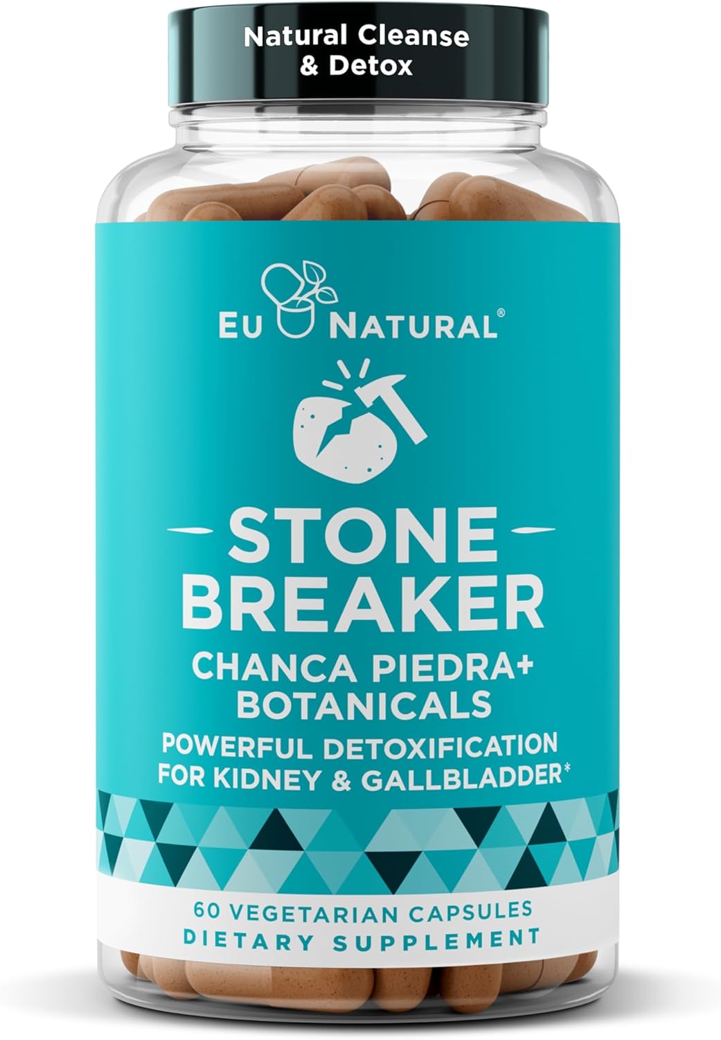 Eu Natural Stone Breaker Chanca Piedra , 60 Capsules