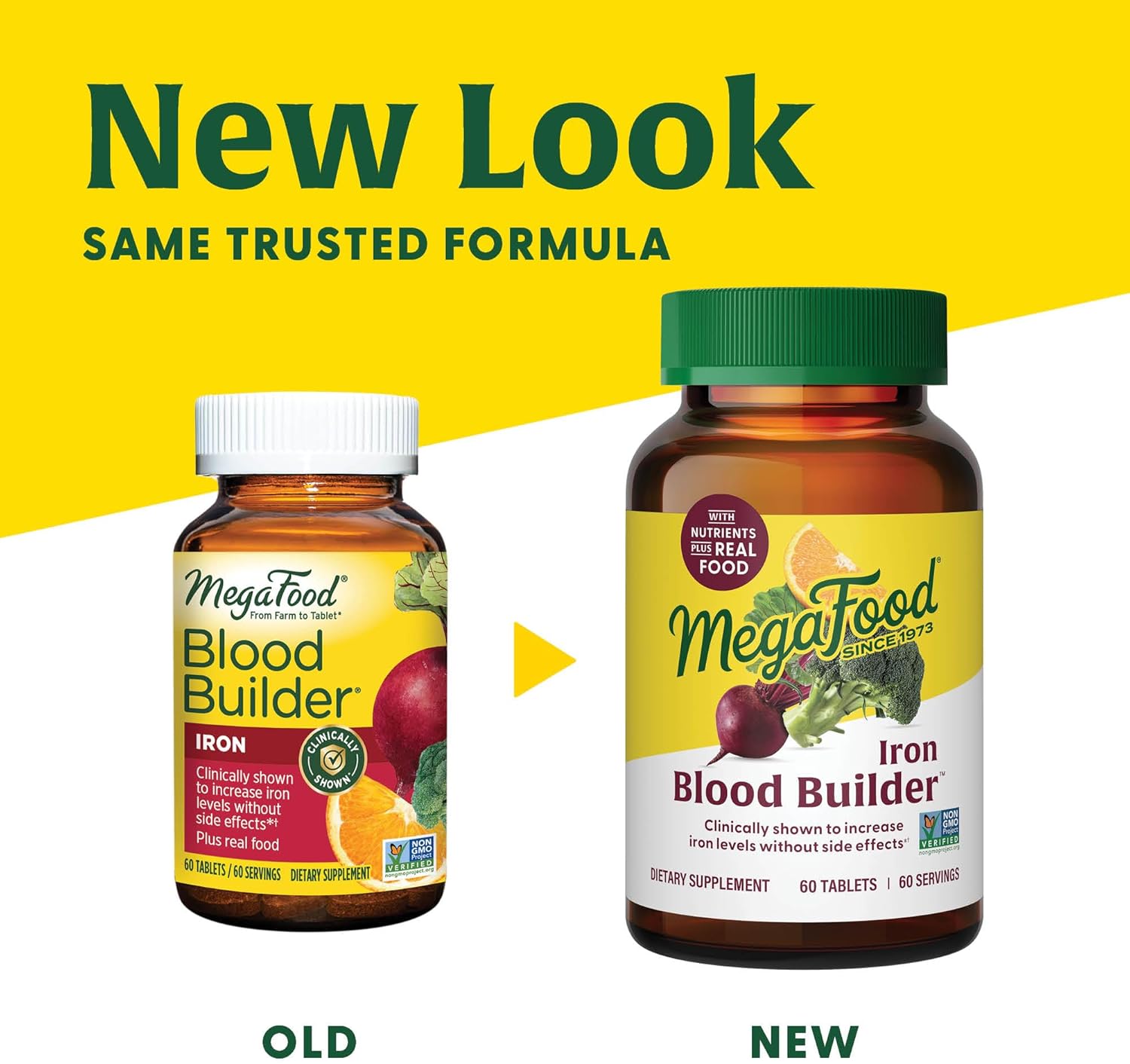 MegaFood, Blood Builder, Iron , without Nausea or Constipation |180 Tablets - Image 3