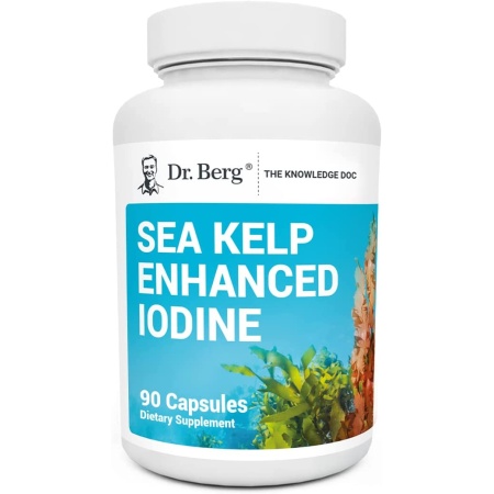 Dr Berg Sea Kelp Enhanced Iodine, 90 Capsules