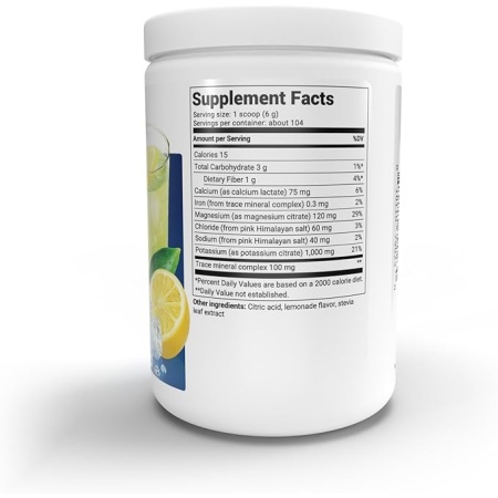 Dr Berg’s Electrolyte Powder Lemonade