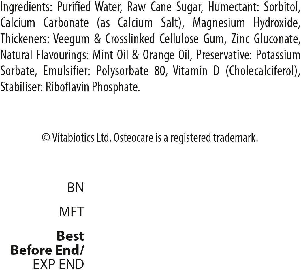 Vitabiotics Osteocare Liquid for Kids, 200 mL