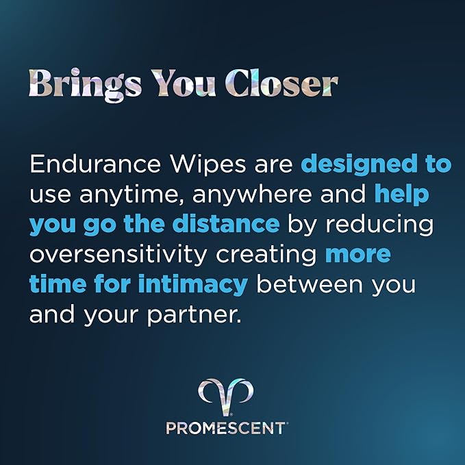 Promescent Professional Wipes Clinical Strength Formula, 15 Count