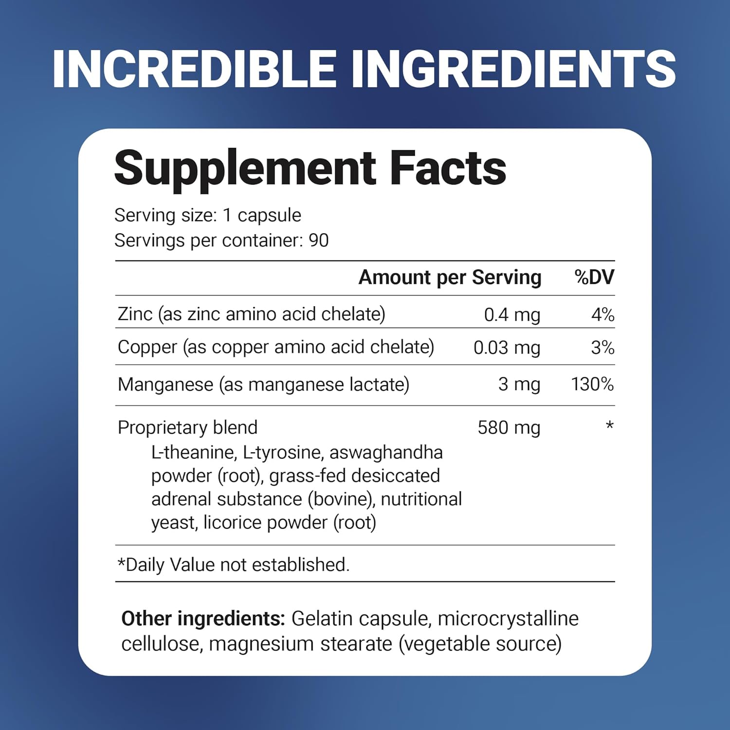 Dr. Berg’s Adrenal Stress Advanced Formula , Adrenal Supplements | 90 Capsules - Image 3
