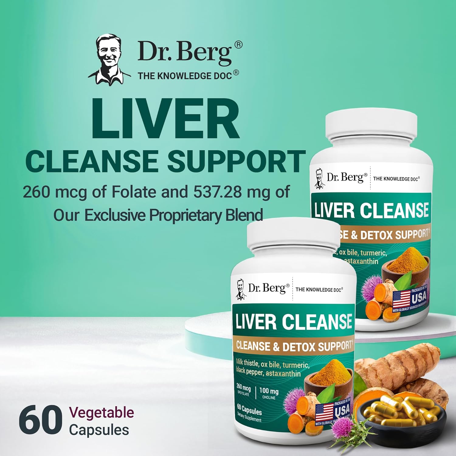 Dr. Berg Liver Cleanse | Premium Detox & Support Formula - 60 Capsules - Image 9