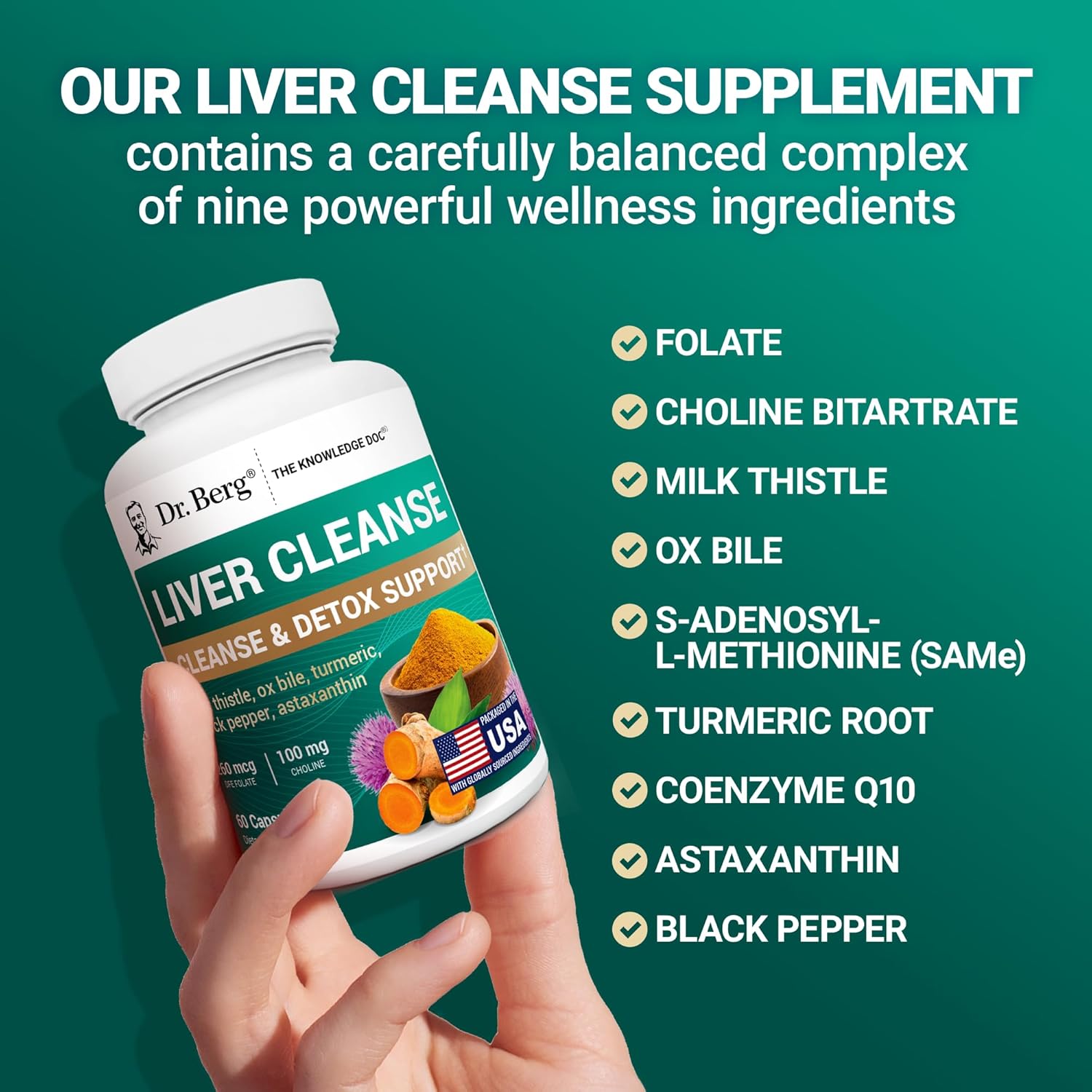 Dr. Berg Liver Cleanse | Premium Detox & Support Formula - 60 Capsules - Image 7