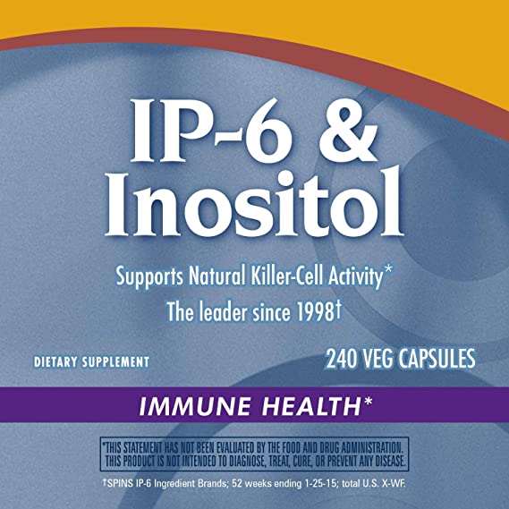 Nature's Way Cell Forté IP-6 & Inositol Supplement , 240 Capsules ناتشرز واى اينوزيتول ، لدعم الجهاز المناعى ولصحة وظائف الكبد ، وتعزيز إزالة السموم من الخلايا ، وتحسين وظائف الأغشية، 240 كبسولة - Image 4