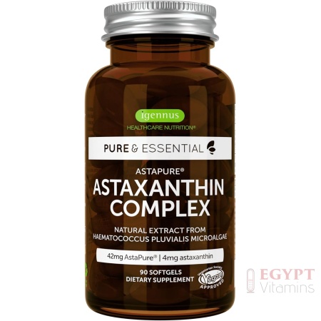 Pure & Essential Astaxanthin Complex 4 mg 90 Vegan Capsules