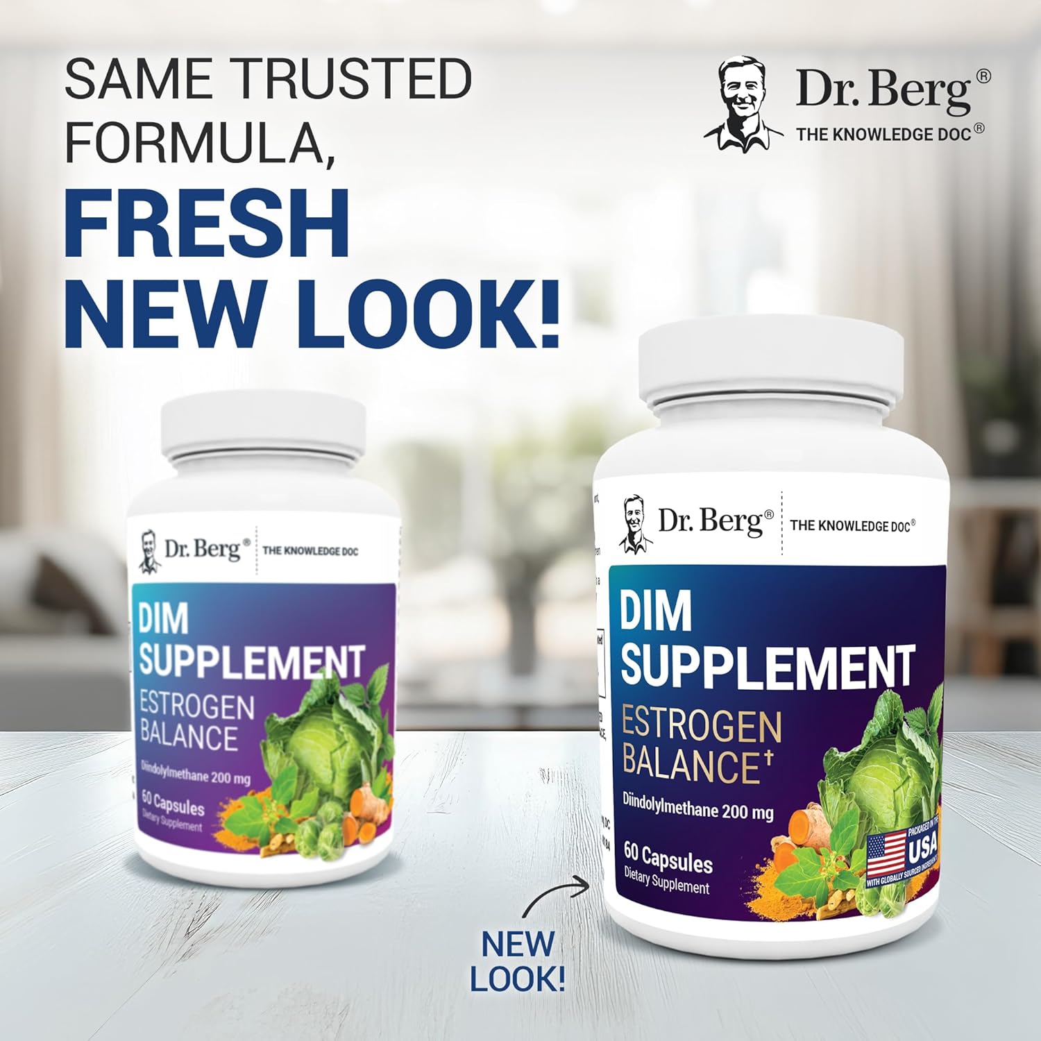 Dr Berg's DIM Supplement Estrogen Support | 60 Capsules - Image 2
