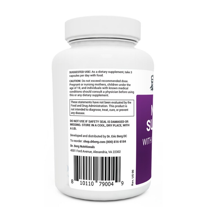 Dr. Berg Nerve Support with Benfotiamine | Nerve Health Formula – 90 Capsules