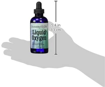 Dexterity Health Gotas de oxígeno líquido de 4 oz. Botella con gotero, vegana, totalmente natural y 100% estéril, mezcla patentada de compuestos ricos en oxígeno, gotas de oxígeno líquido estabilizadas - Image 4