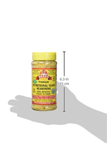 Bragg Premium Nutritional Yeast Seasoning, source of vitamin B12 ,127 grams<br/> الخميرة الغذائية،مصدر غنى بفيتامين ب12 ،127 جرام - Image 2