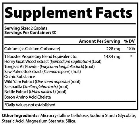 Prime Labs Men's Test Booster, 60 Capsules - Image 2