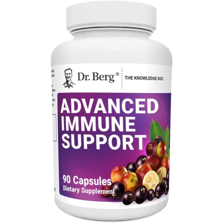 Dr. Berg Advanced Immune Support | Multi-System Defense Formula – 90 Capsules