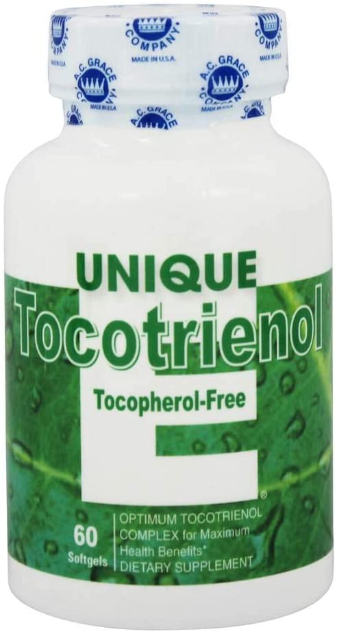 UNIQUE E Tocotrienols- Tocopherol Free 60 softgel توكوترينولز الفريد من نوعه - خالٍ من التوكوفيرول - Image 5