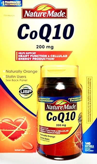 Nature Made CoQ10, Softgels Helps Supports Heart Function & Cellular Energy Production, Unflavored, 200 mg, 140 Countكيو 10، 200 مجم ، لصحة القلب و الأوعية الدموية ، وزيادة مستويات الطاقة ،140كبسولة - Image 5