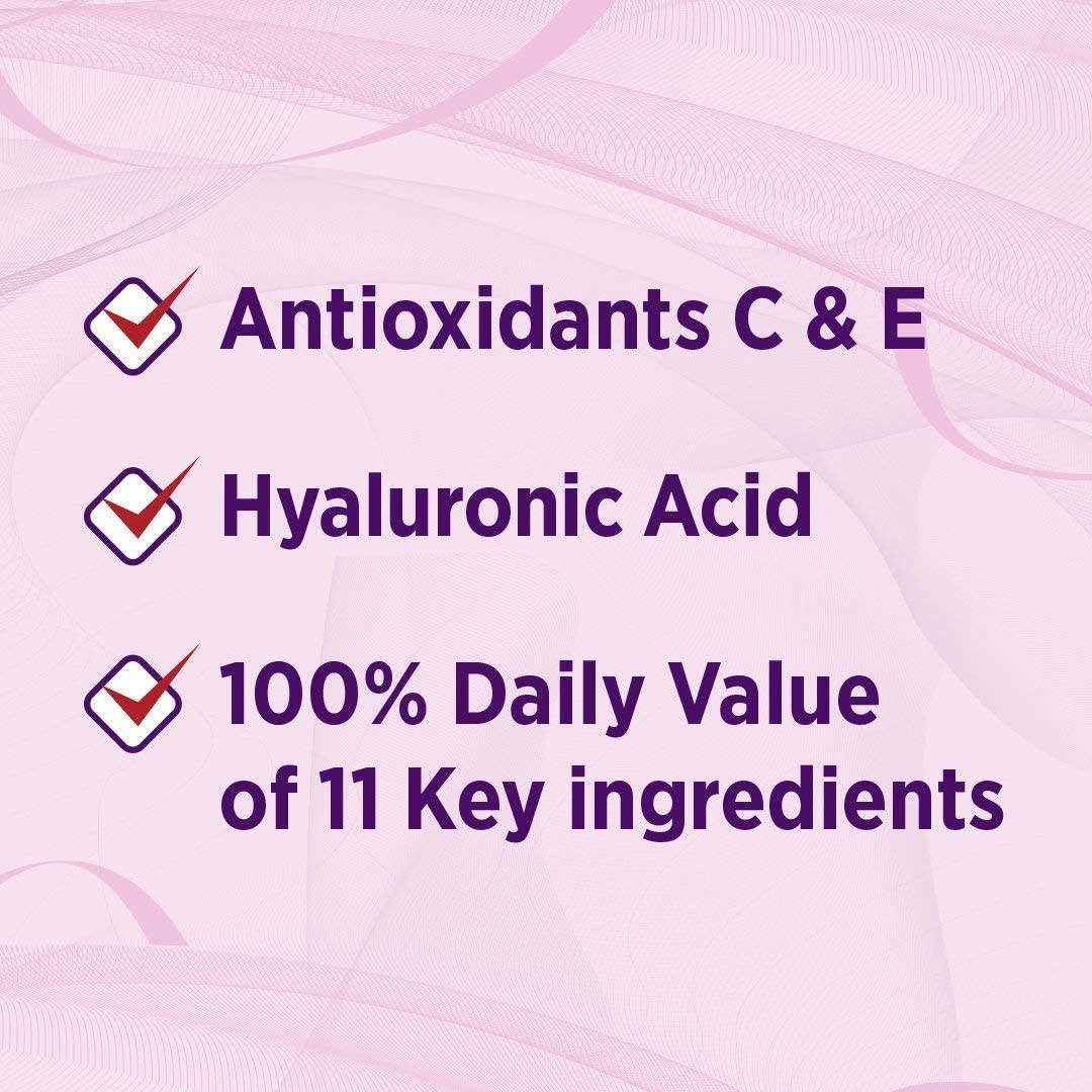 Nature's Bounty Optimal Solutions Hair, Skin & Nails Extra Strength, 150 Softgels أفضل حل للشعر والبشرة والأظافر ، قوة مضاعفة ، مع زيت الأرجان والبيوتين ، 150سوفت جل - Image 9