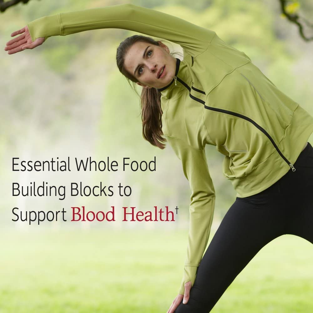 Garden of Life Vitamin Code Iron Supplement, Healthy Blood - 60 Vegan Capsules, 28g Iron, Vitamins B, C, Trace Minerals, Fruit Veggies & Probiotics, Iron Supplements for Women Energy & Anemia Support جاردن اوف لايف فيتامين كود لصحة الدم حديد وفيتامين ب وفيتامين سي ومعادن ومستخلص الفاكهه العضوية والبروبيوتك لدعم الطاقة ولعلاج فقر الدم 60 كبسولة نباتية - Image 8