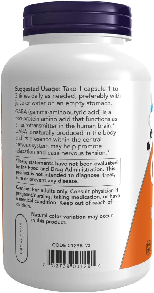Suggested use of GABA