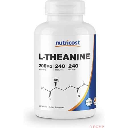 Nutricost, L-Theanine 200mg, 240 Capsules