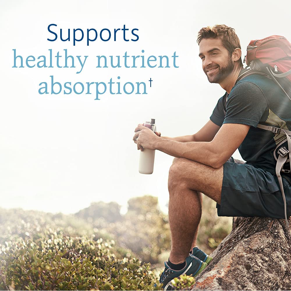 Garden of Life Raw Probiotics for Men - Acidophilus and Bifidobacteria Probiotic-Created Vitamins, Minerals, Enzymes and Prebiotics - Gluten and Soy-Free, Non-GMO - 90 Vegetarian Capsules جاردن أوف لايف بروبيوتيك الخام للرجال 85 وحدة دولية ، 90 كبسولة نباتية - Image 4