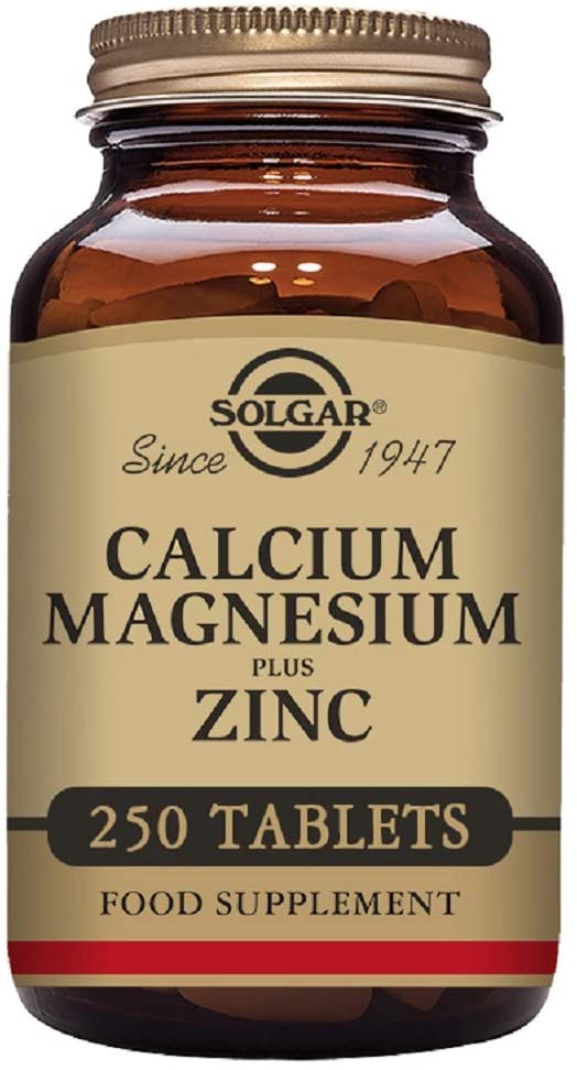 Solgar Calcium Magnesium Plus Zinc 250 Tabletsسولجر ، كالسيوم وماغنيسيوم مع الزنك ، 250 حباية - Image 2