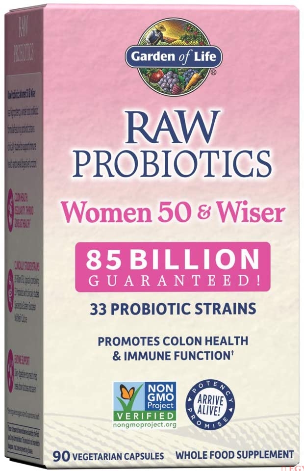 Garden of Life - RAW Probiotics Women 50 & Wiser 85 BILLION | 90 Capsules