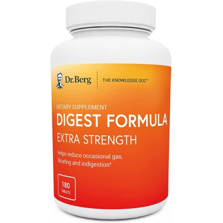 Dr. Berg Advanced Digestive Enzymes | 180 Tablets