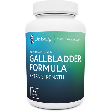 Dr. Berg Gallbladder Formula Extra Strength | Digestive Support with Bile Salts | 90 Capsules