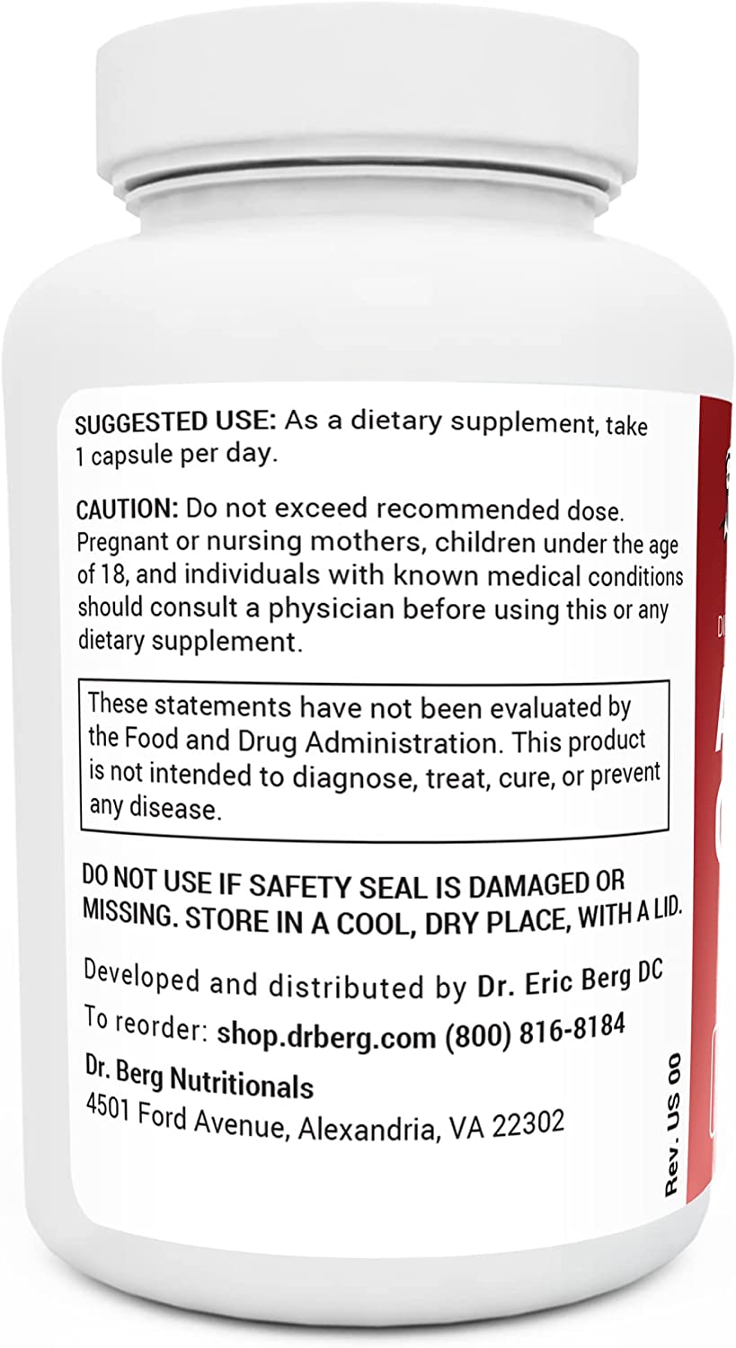 Dr. Berg Adrenal Glandular | Premium Grass-Fed Adrenal Support | 60 Capsules - Image 5