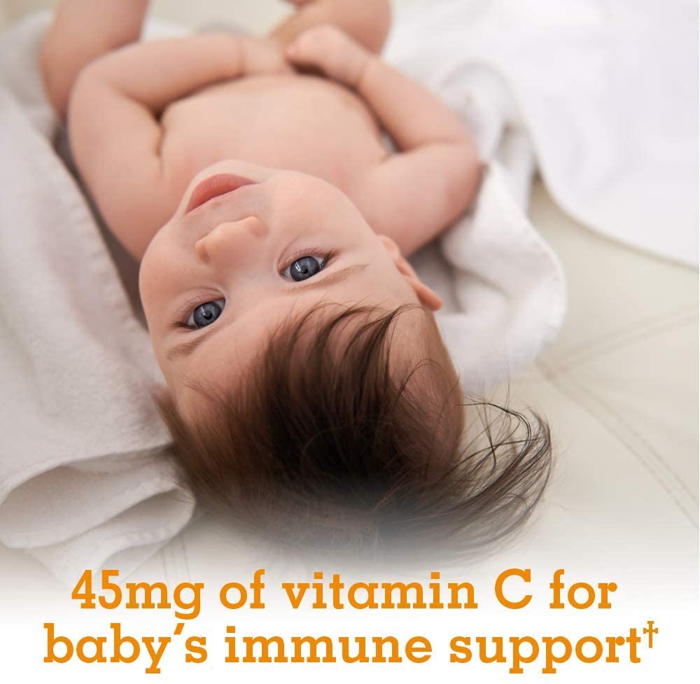 Garden of Life Baby Vitamin C Drops for Infants and Toddlers, Organic Liquid Vitamin C Immune Support for Babies sourced only from Amla Fruit,<BR/>قطرات فيتامين ج للأطفال من جاردن أوف لايف للرضع والأطفال الصغار، لدعم المناعة - فيتامين سي السائل العضوي للأطفال مستخلص 100% من الفاكهه - Image 7