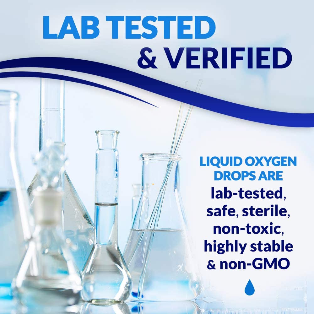 Dexterity Health Gotas de oxígeno líquido de 4 oz. Botella con gotero, vegana, totalmente natural y 100% estéril, mezcla patentada de compuestos ricos en oxígeno, gotas de oxígeno líquido estabilizadas - Image 8