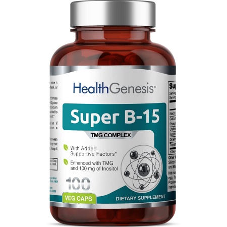 Health Genesis Super B-15 100 Veg Capsules