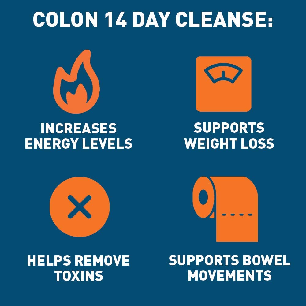 Colon Cleanse Supports Detox 28 Capsules - Image 3