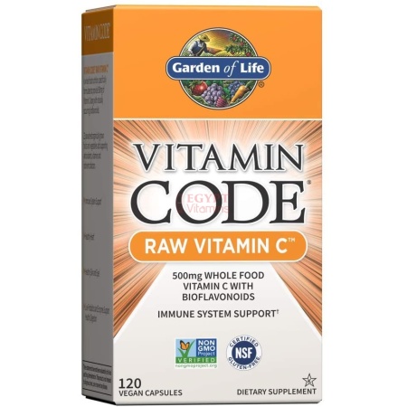 Garden of Life Vitamin C |120 Capsules