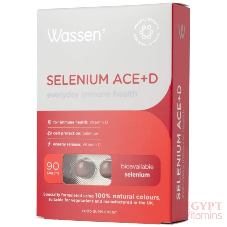 Wassen Selenium ACE+D Immune Health 90 Tablets