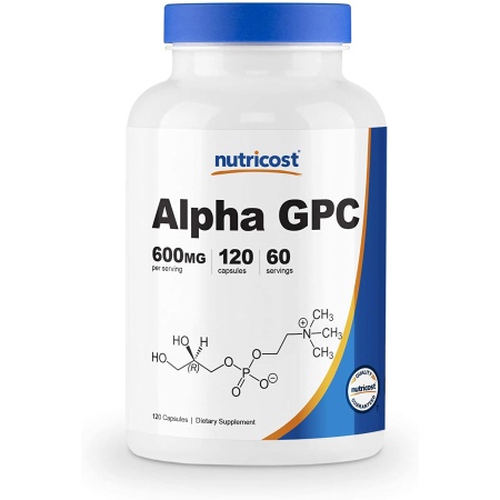 Nutricost, Alpha GPC 600mg,120 Capsules